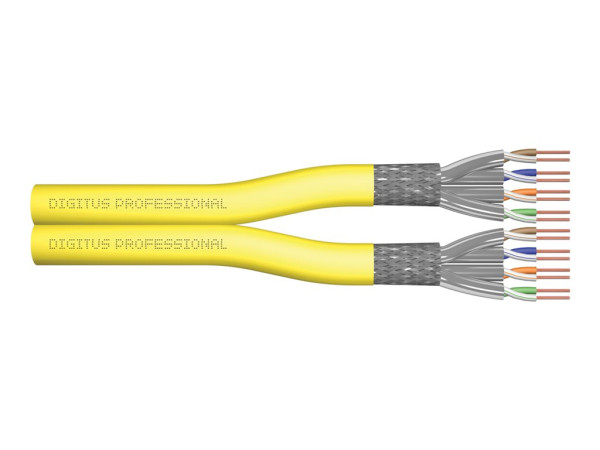 Digitus Digitus CAT 7A S/FTP Verlegekabel, 500 Meter,