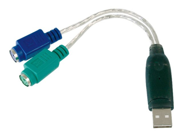 Adapterkabel DIGITUS USB1.1 -> 2x PS/2 St/Bu