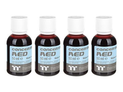 Thermaltake TT Premium Concentrate 4x 50ml red rot