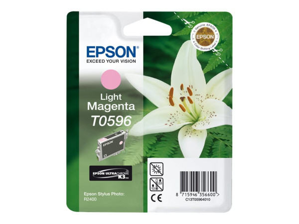 Epson C13T05964010|T0596 Tintenpatrone magenta hell, 520