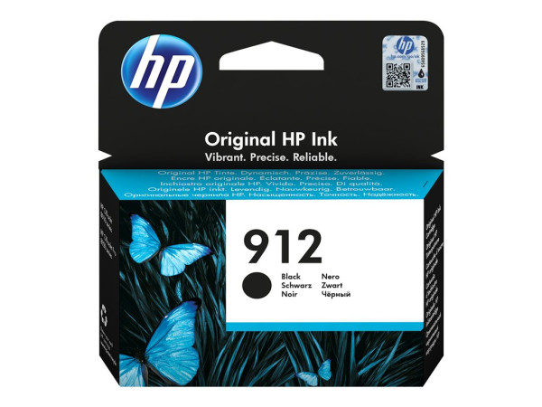 HP Nr.912 Tinte BK 3YL80AE Tinte Schwarz 8.29