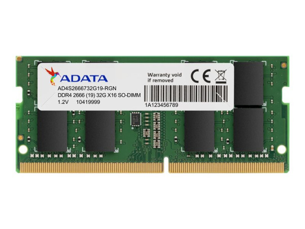 ADATA SO-DIMM 16 GB DDR4-3200 (1x 16 GB) (grün,