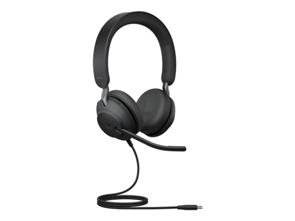 Jabra Evolve2 40 SE USB C/A MS Stereo (schwarz)