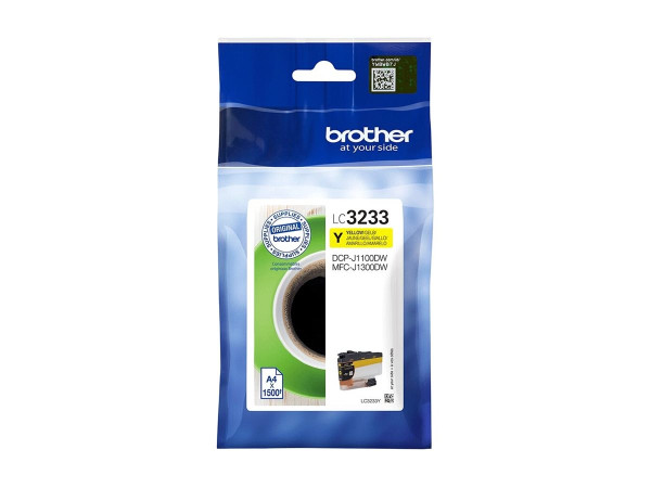 Brother Tinte YE LC3233Y Tinte Gelb