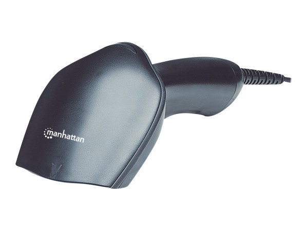 Barcodescanner Manhattan LongRange CCD USB 100mm schwarz