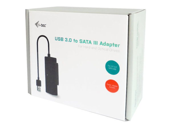 i-tec USB 3.0 > SATA III Adapter | USB3STADA schwarz