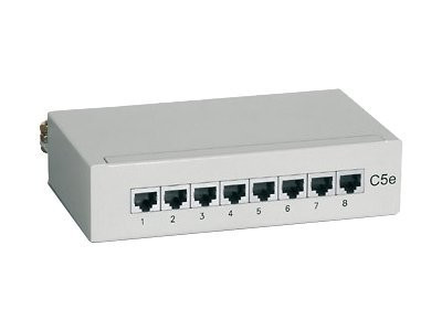 Desktop Patchpanel Equip 8Port Cat5e