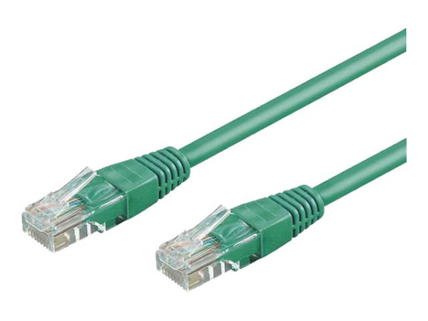 Patchkabel RJ45 U/UTP Cat5e 5,00m gr?n
