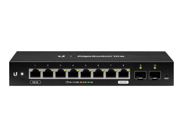 Ubiquiti ES-10X 10/100/1000 MBit/s 8x RJ-45