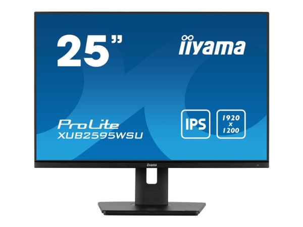 Iiyama XUB2595WSU-B5 (63 cm(25 Zoll), schwarz, WUXGA, HDMI,