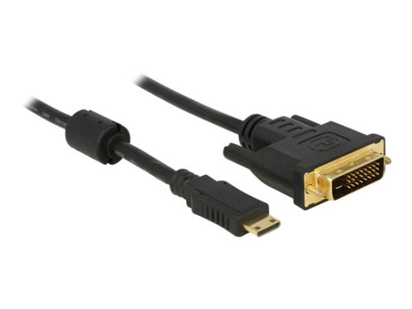 Kabel DVI St => miniHDMI St 2m Delock