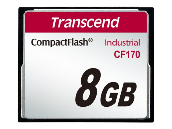 Transcend CF 8GB 25/90 CF170 TRC, Speicherkarte