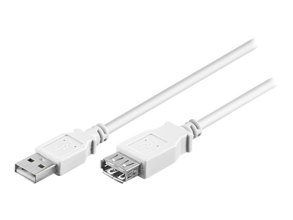 Goobay (ohne Kennzeichnung) USB Verl AA 060 HiSpeed 2.0 WEIS