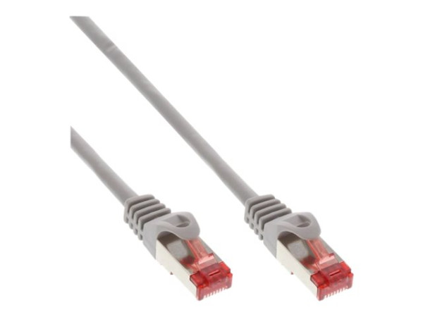 Inline Patchkabel RJ45 Cat.6 SFTP 2m grau