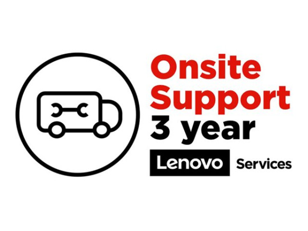 Lenovo 3Y Onsite NBD - Systeme Service & Support 3 Jahre
