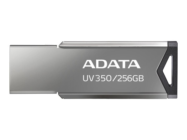 ADATA UV350 256 GB (silber/metall, USB-A 3.2 Gen 1, Retail)