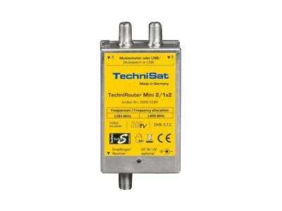 TechniSat TechniRouter Mini 2/1x2 für Sat-Anlagen