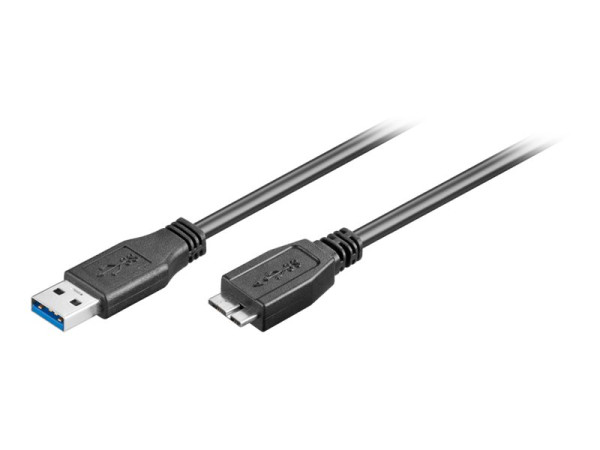 Kabel USB 3.0 St."A"=>micro St."B" 0,5m