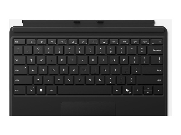 Microsoft Surface Pro Keyboard (schwarz, DE-Layout, für