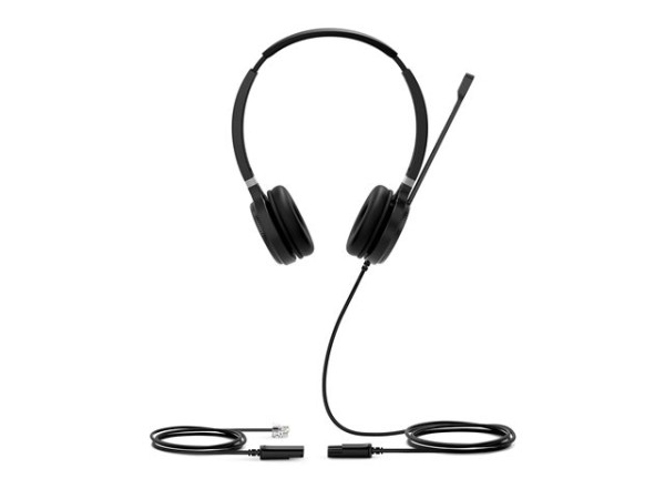 Yealink YHS36 Dual (schwarz/silber, Lederohrpolster)
