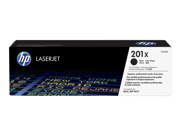 Hewlett-Packard Toner schwarz 201X CF400X ca. 2800 Seiten
