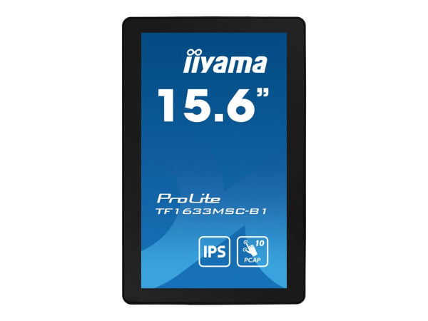 Iiyama ProLite TF1633MSC-B1 (38.5 cm (15.6 Zoll), schwarz,