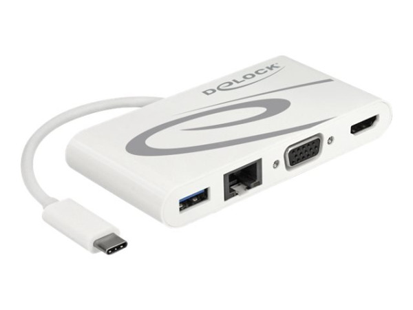 DeLOCK USB C 3.1->HDMI 4K,VGA,LAN,USB |