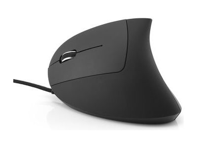 MediaRange Maus USB 2.0 Vertical Linkshänder, schwarz