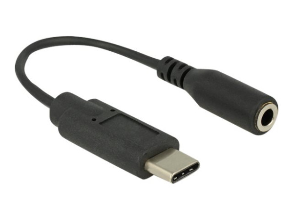 DeLOCK Adap. USB Type-C->Klinke 14cm | St-Bu