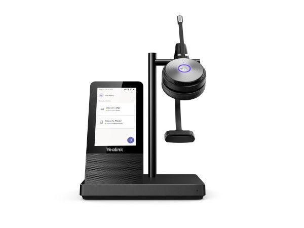 Yealink WH66 Dual UC (schwarz, DECT, Bluetooth 4.2)