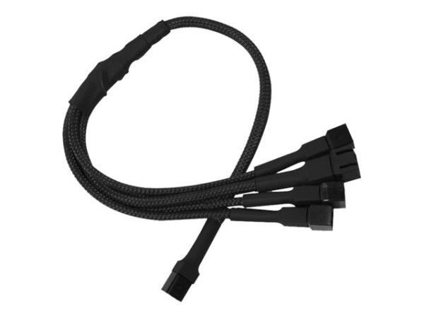 Nanoxia 3-Pin Molex-4x3-Pin Adapter 30 cm 30 cm