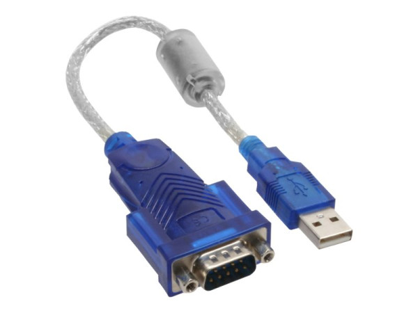 InLine® USB zu Seriell Adapterkabel Premium, Stecker A an