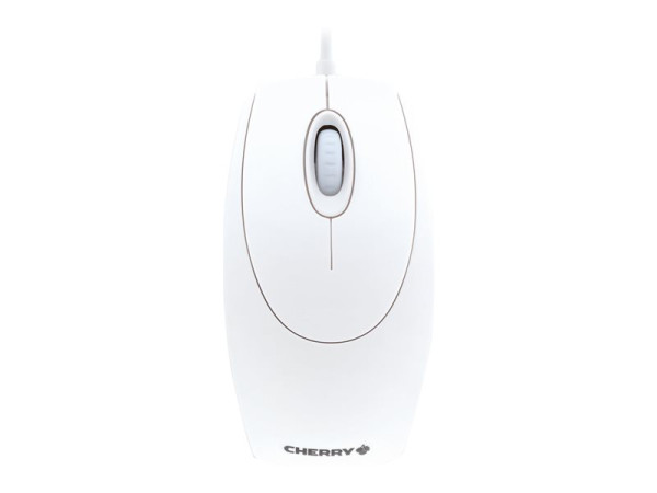 Cherry Wheel Mouse Optical wh/gr U, Maus