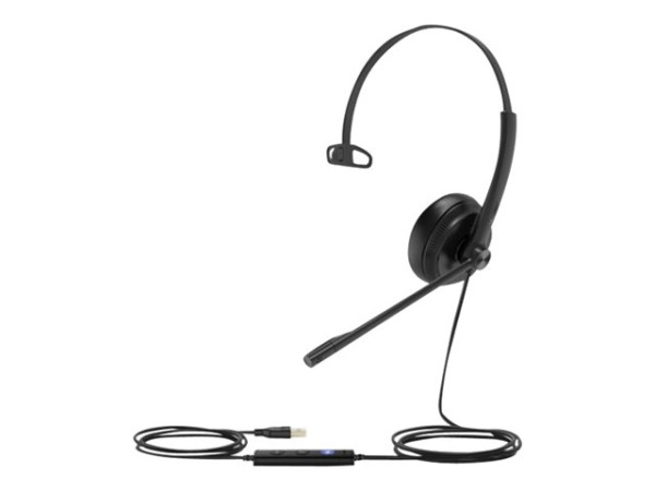 Yealink UH34 (schwarz, UC, 3,5 mm Klinke, USB-C, Mono,