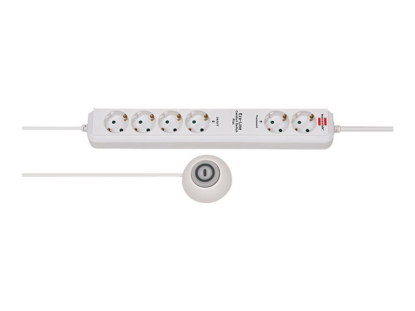 Brennenstuhl Brenn Eco Line Switch Plus EL CSP24 6x weiß,