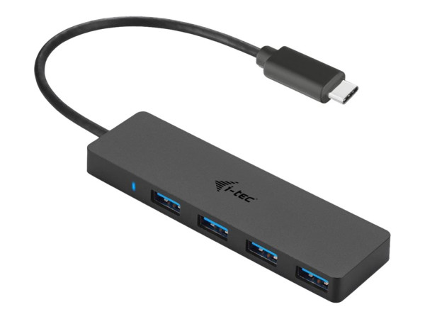 i-tec USB-C Slim Passive HUB 4 Port | C31HUB404