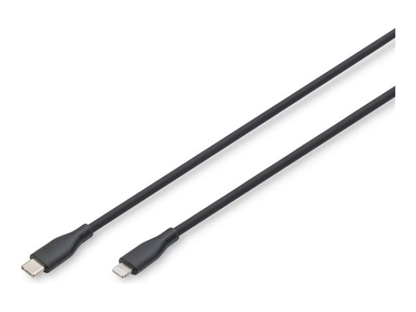 Digitus USB 2.0 Silikon-Kabel USB-C > Lightning, MFI