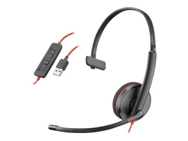 Plantronics PLAN Blackwire 3210 mon USB-A | 209744-201