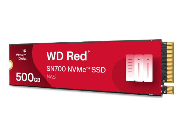Western Digital SSD 500GB Red SN700 NVMe NAS M.2 WES