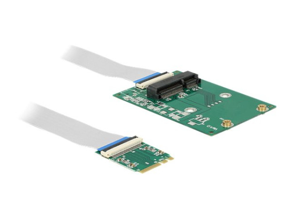 DeLOCK M.2 Key A+E St > Mini PCIe Slot | Konverter