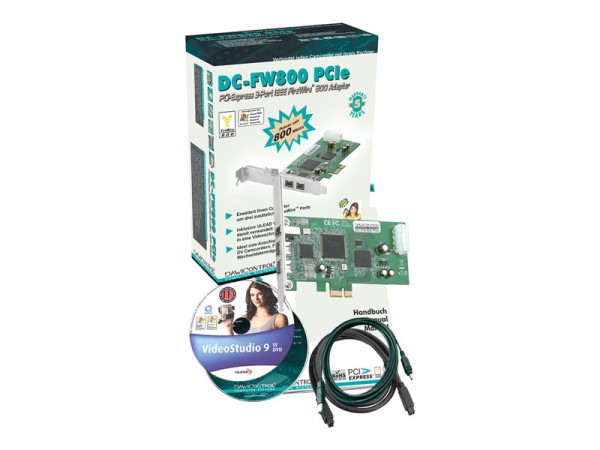 Dawicontrol PCI-e DC-FW800 Firewire retail