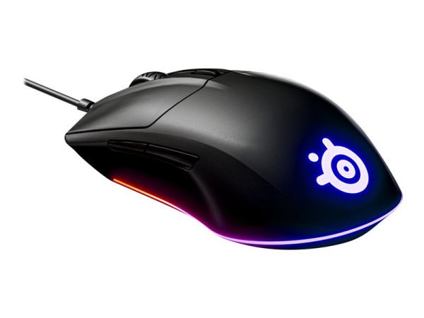 SteelSeries Rival 3 schwarz USB 6 Tasten