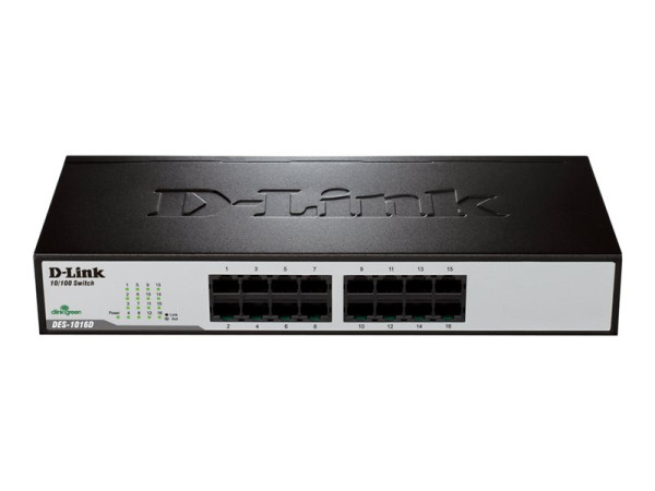 Netzwerkkomponenten D-Link 16 Port Ethernet Switch,