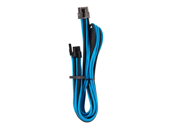 Corsair Prem. Sleeved PCIe Cable bu/bk