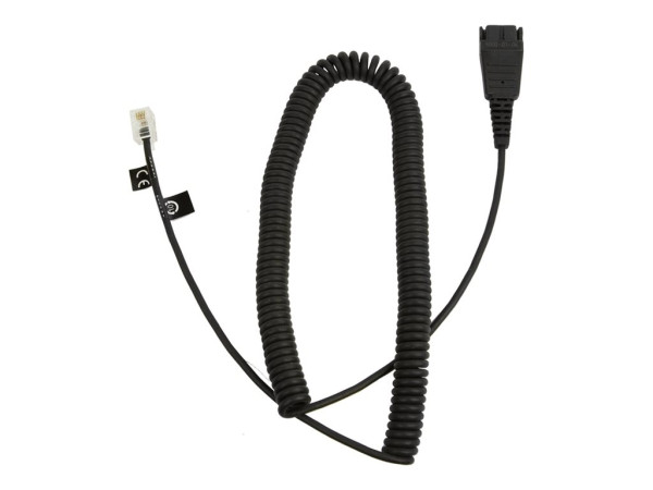Headsets Jabra Kabelunterteil mit QD, 8800-01-06