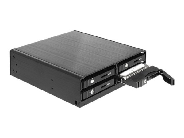 Wechselrahmen DeLOCK 5.25" Wechselrahmen für 4x 2.5" SATA