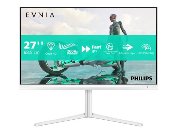 Philips 27M2N3501PA Gaming Monitor 27 Zoll, Quad HD, 260 Hz