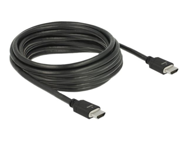 DeLOCK HDMI Kabel 48 Gbps 8K 60 Hz bk 5m schwarz, 5