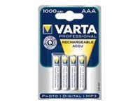 Akku Varta ReadyToUse AAA HR03 1000mAh 4St.