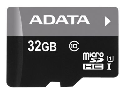 ADATA microSD 32GB Premier UHS-I Cl10 | + Adapter